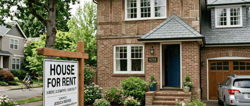 UK style house available for rent